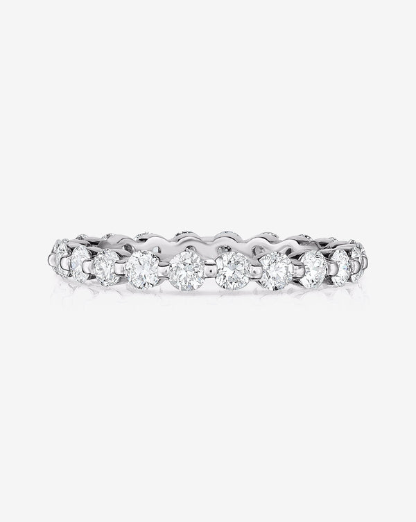Single Prong Diamond Band