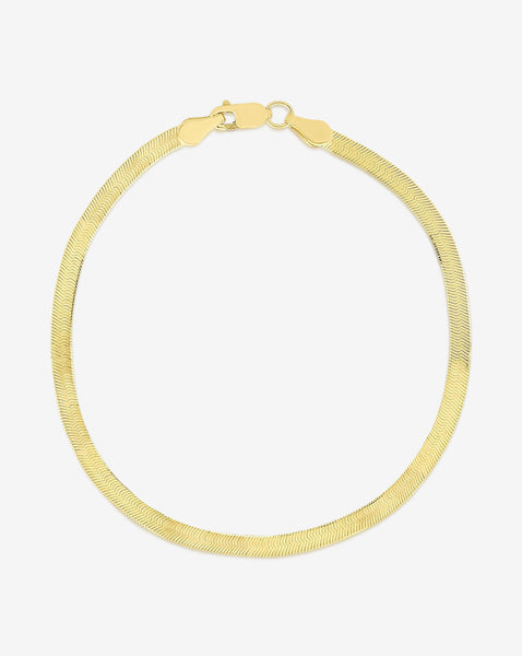 Herringbone Chain Bracelet – Ring Concierge