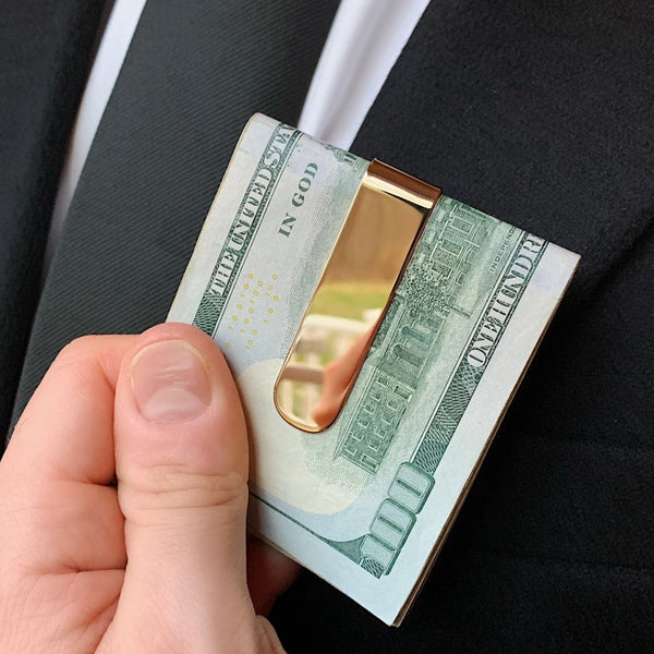 Men's Polished Engravable Money Clip – Ring Concierge