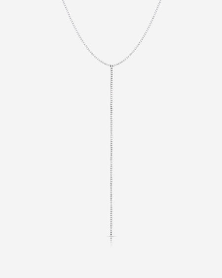 Diamond Lariat Necklace