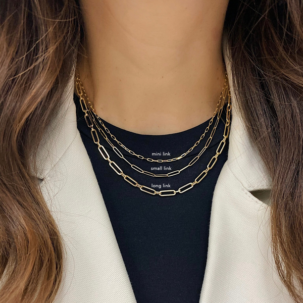 Long Link Chain Necklace – Ring Concierge