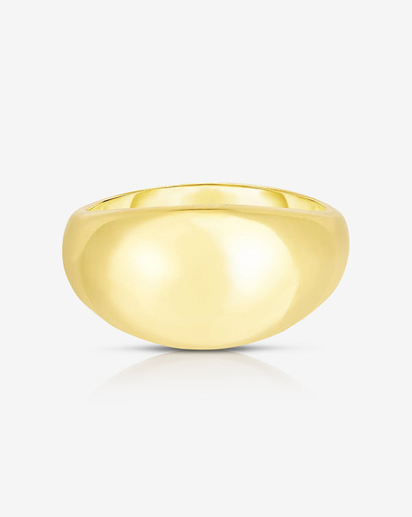 Jumbo Gold Cloud Ring