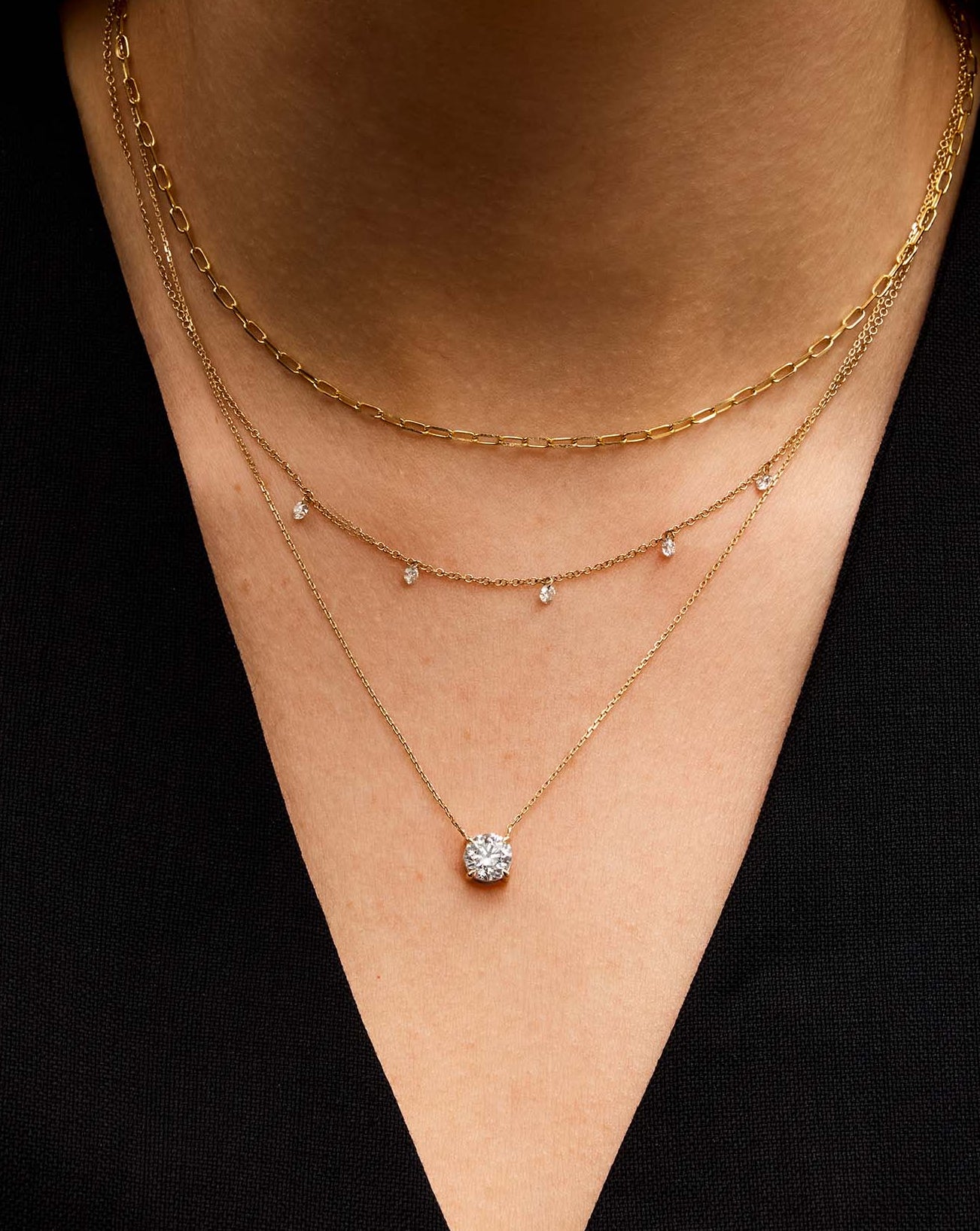 Mini Link Chain Necklace – Ring Concierge
