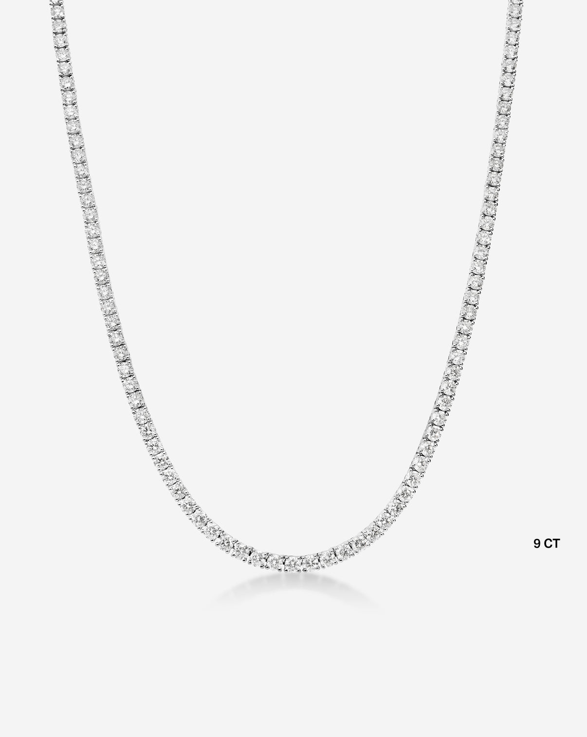 Ring Concierge Classic Diamond Tennis Necklace 9 Carat