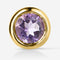 Amethyst Birthstone Charm