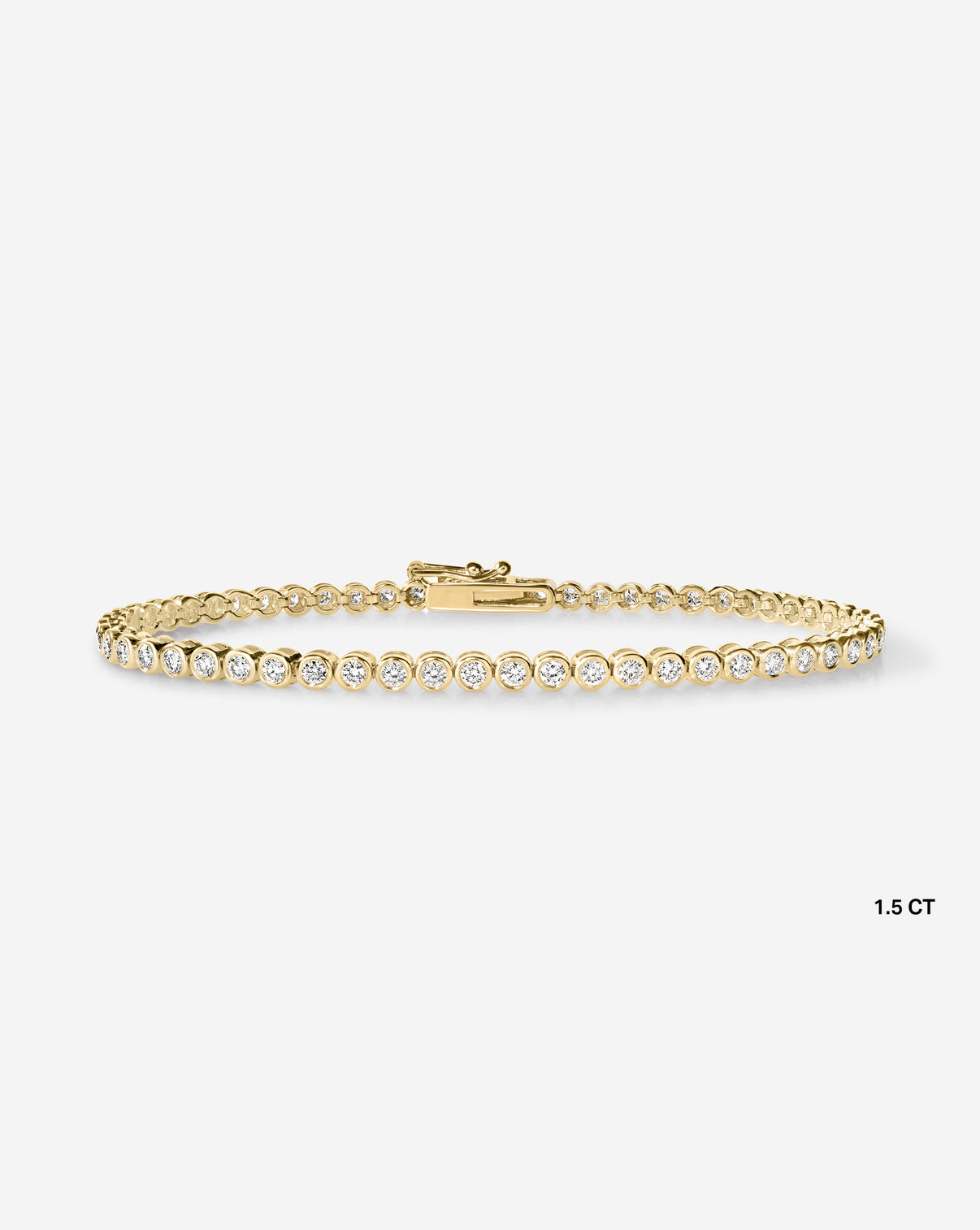 Ring Concierge Bracelets Bezel Diamond Tennis Bracelet 1.5 CARAT 40184652365912