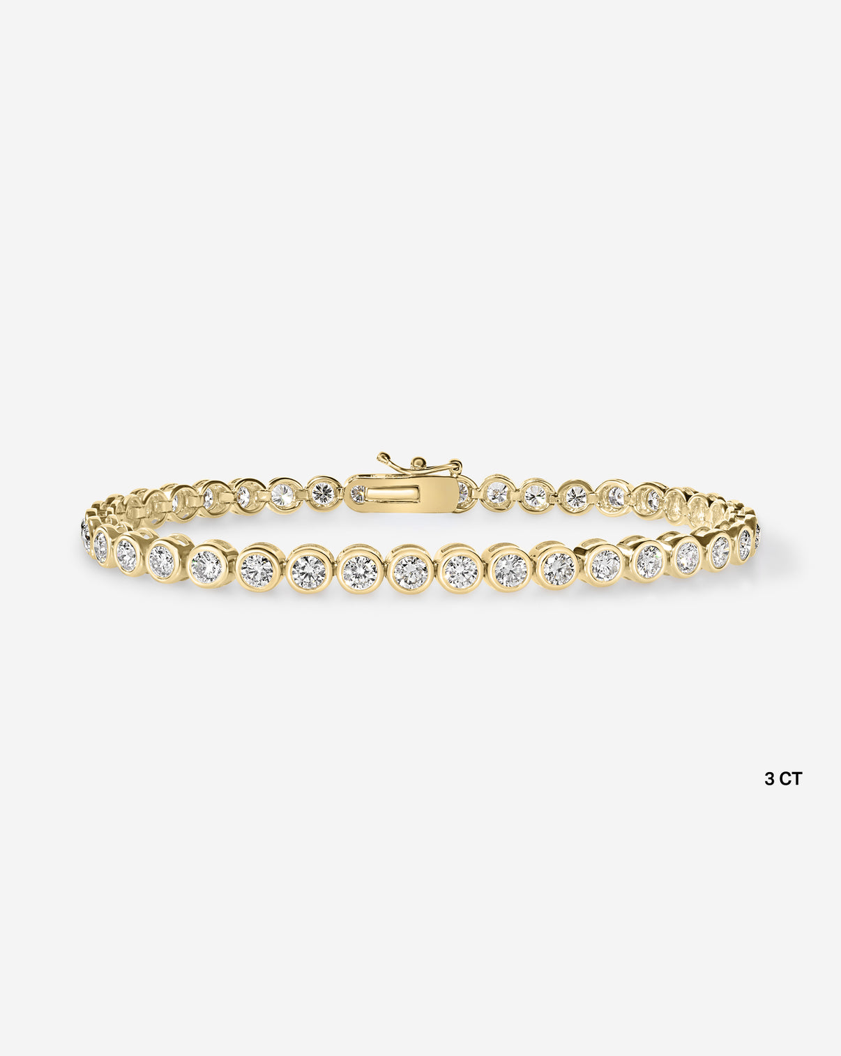 Ring Concierge Bracelets Bezel Diamond Tennis Bracelet 3 CARAT 40184651874392