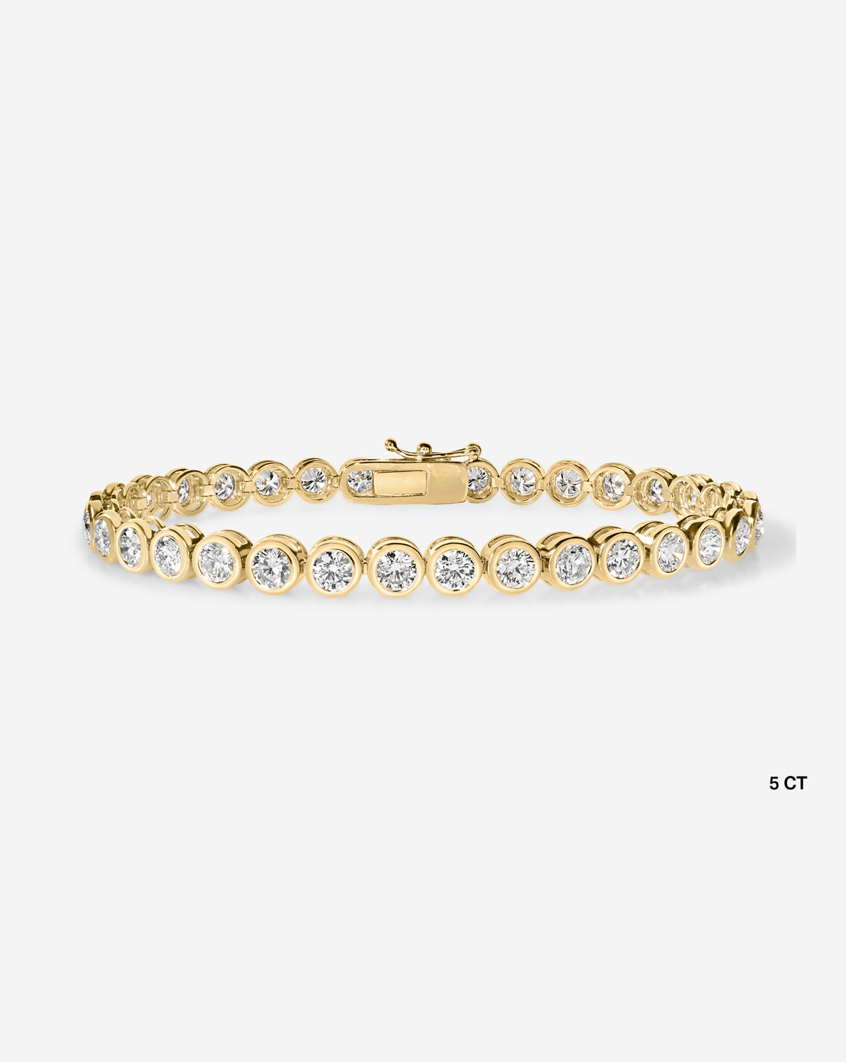 Ring Concierge Bracelets Bezel Diamond Tennis Bracelet 5 CARAT 40184651939928