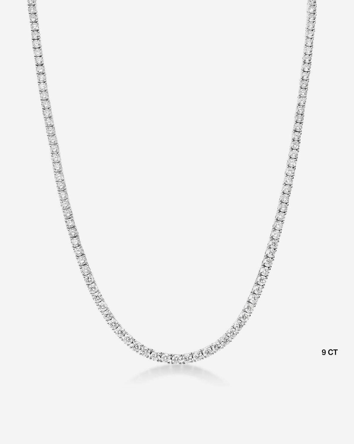 Ring Concierge Classic Diamond Tennis Necklace 9 Carat