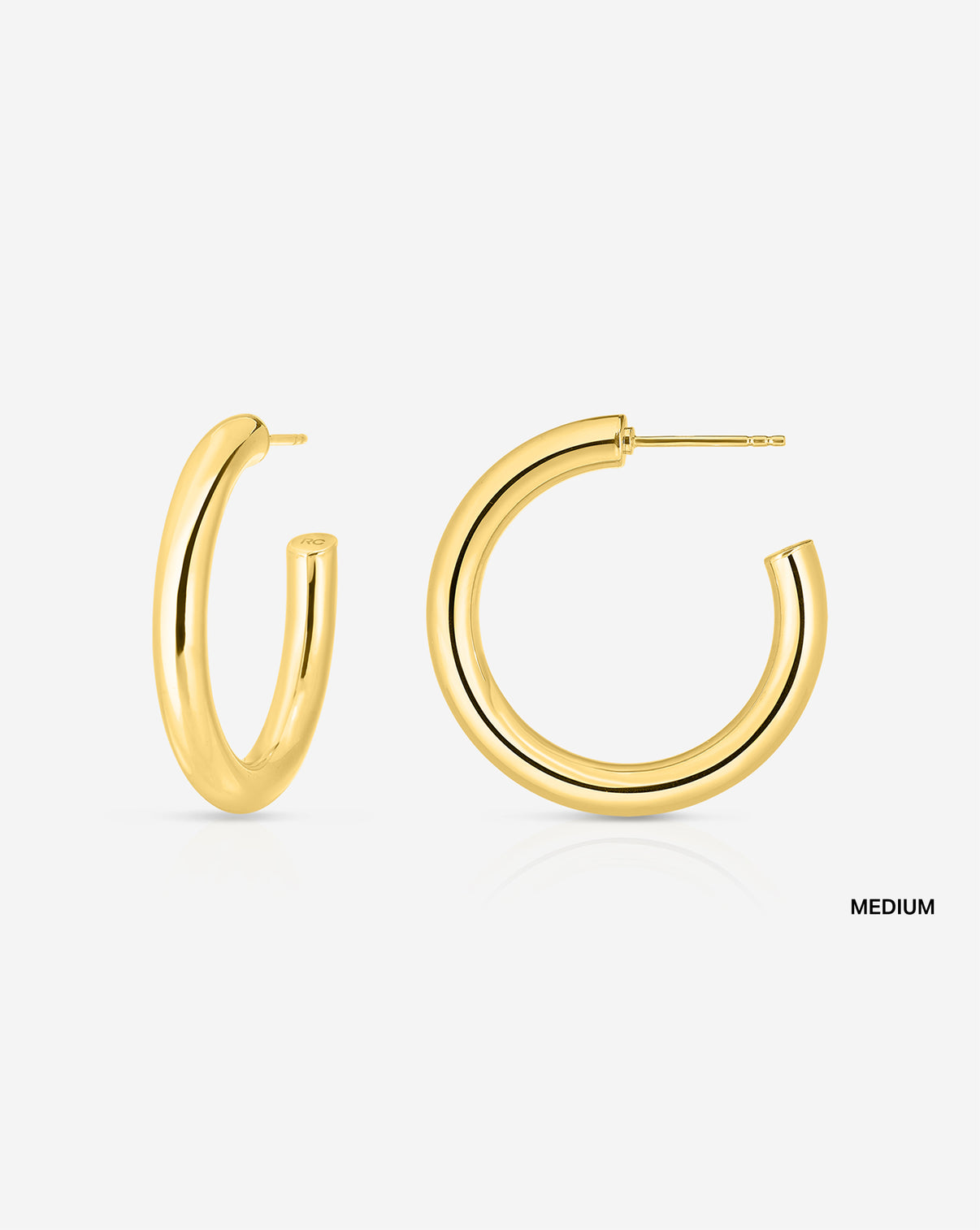 ghost image medium 14k yellow gold