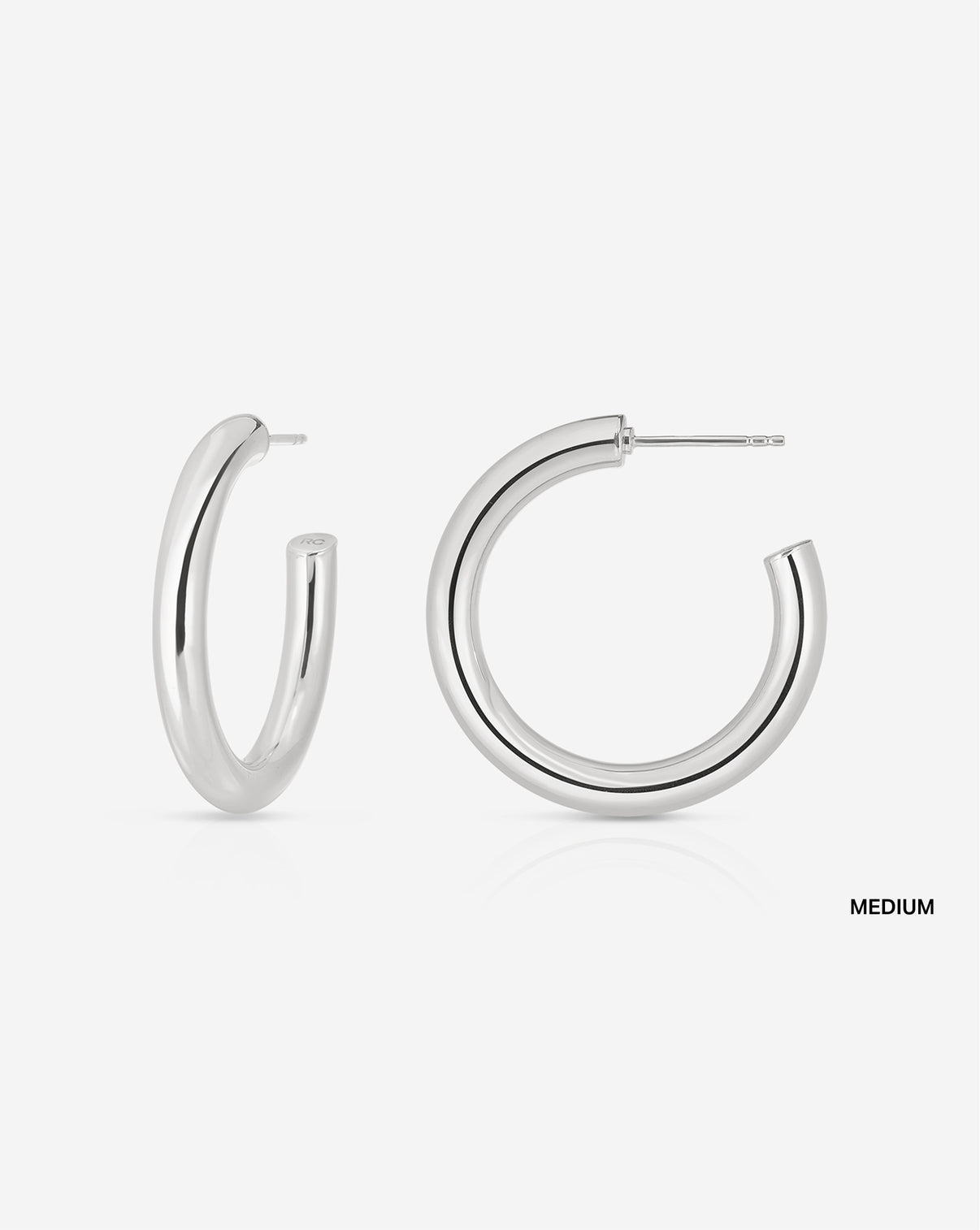 ghost image medium 14k white gold