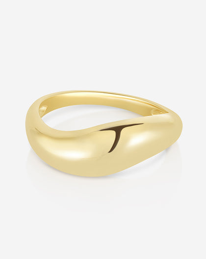Ring Concierge Movement Cloud Ring 14k Yellow Gold