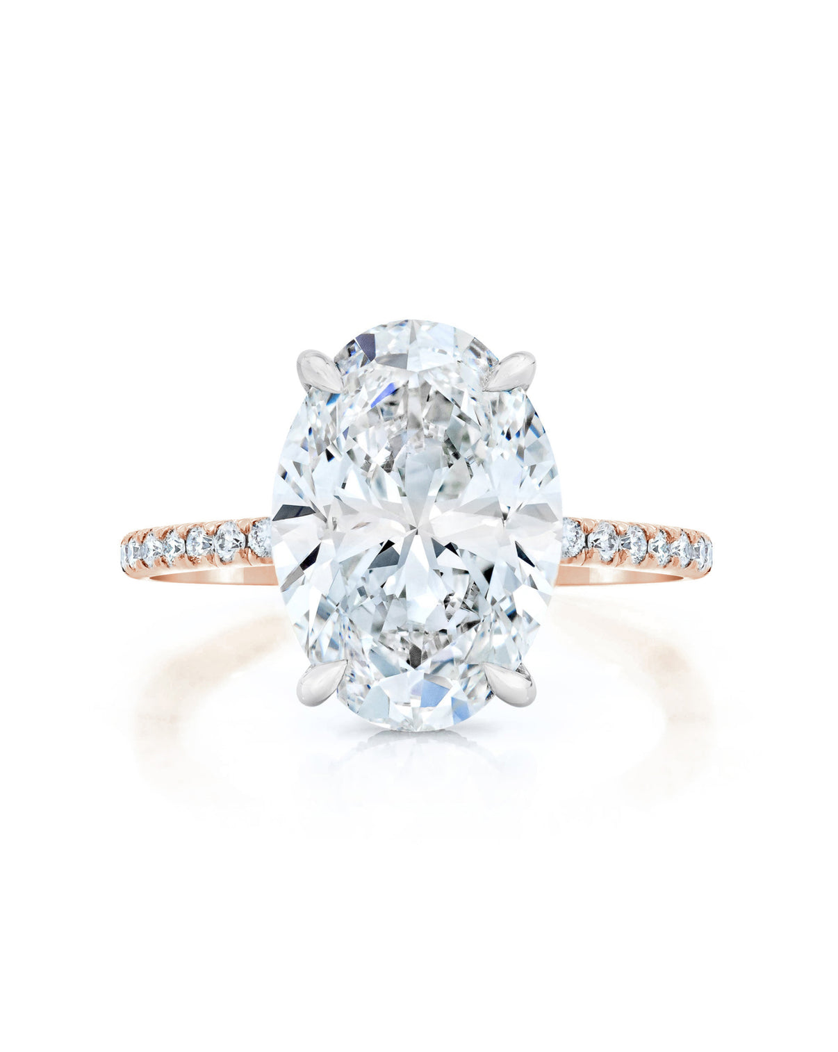 Whisper Thin Pave Oval RG 40675118678104