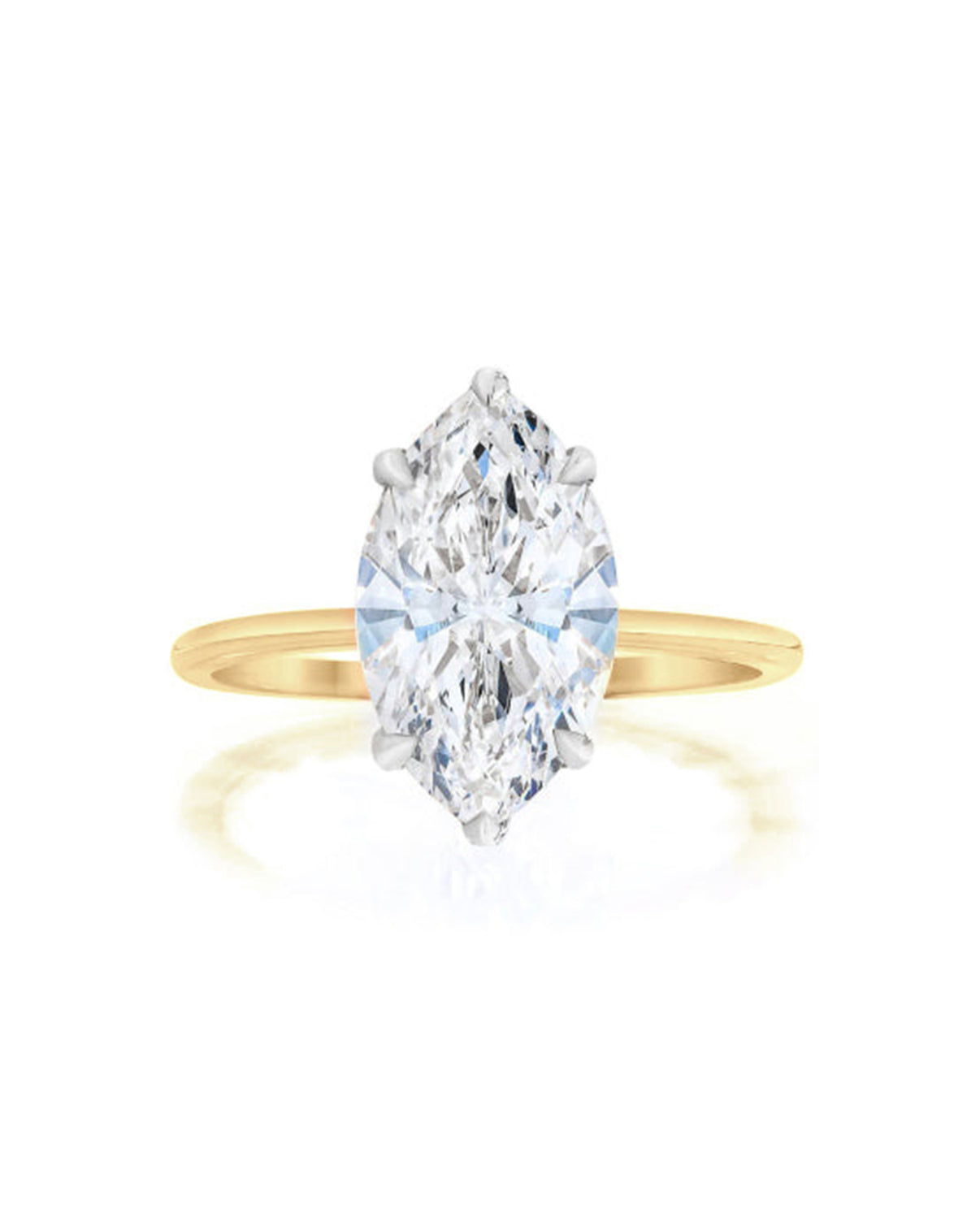 Whisper Thin Marquise YG + HH 40674679062616