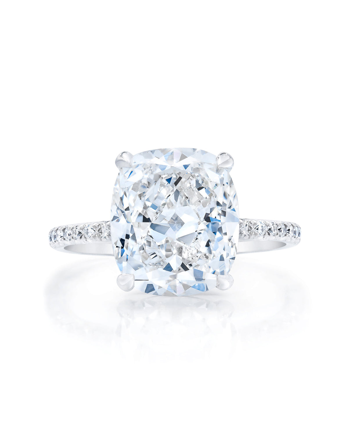 Whisper Thin Pave Cushion PLT 40675119726680