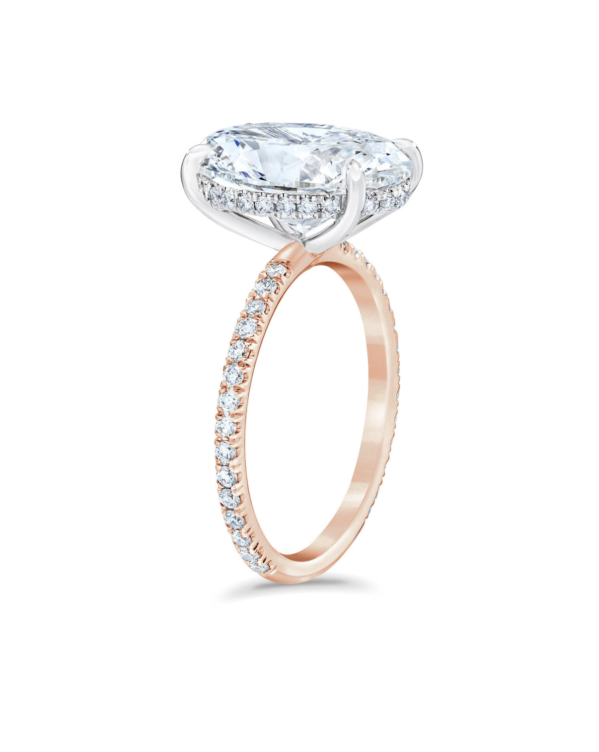 Whisper Thin Pave Cushion RG + HH 40675119890520
