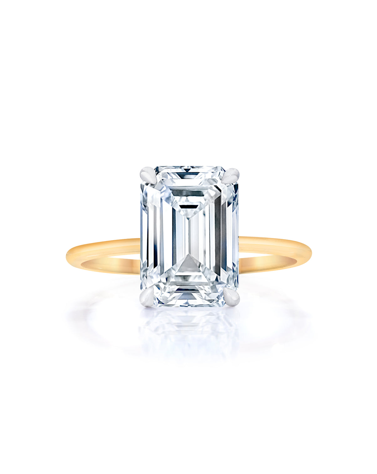 Whisper Thin Emerald YG + HH 40674678669400