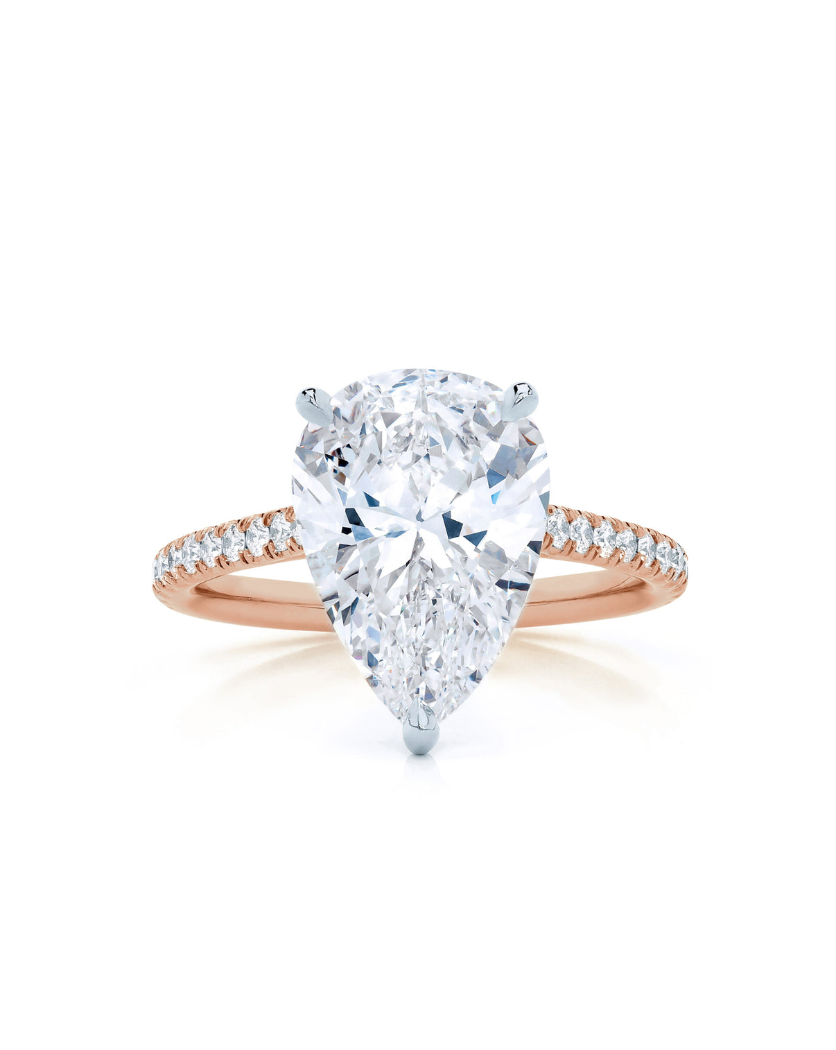 Whisper Thin Pave Pear RG + HH 40675119300696
