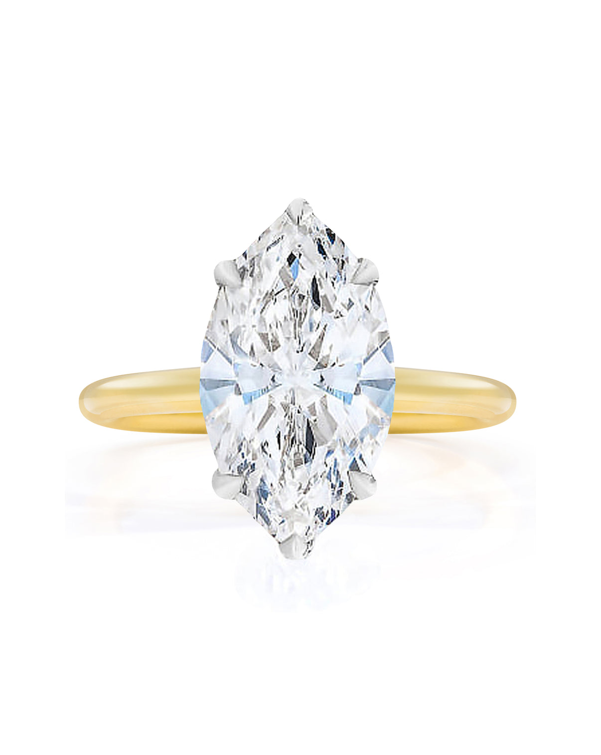 Cloud Solitaire Marquise YG + HH 42309867634776