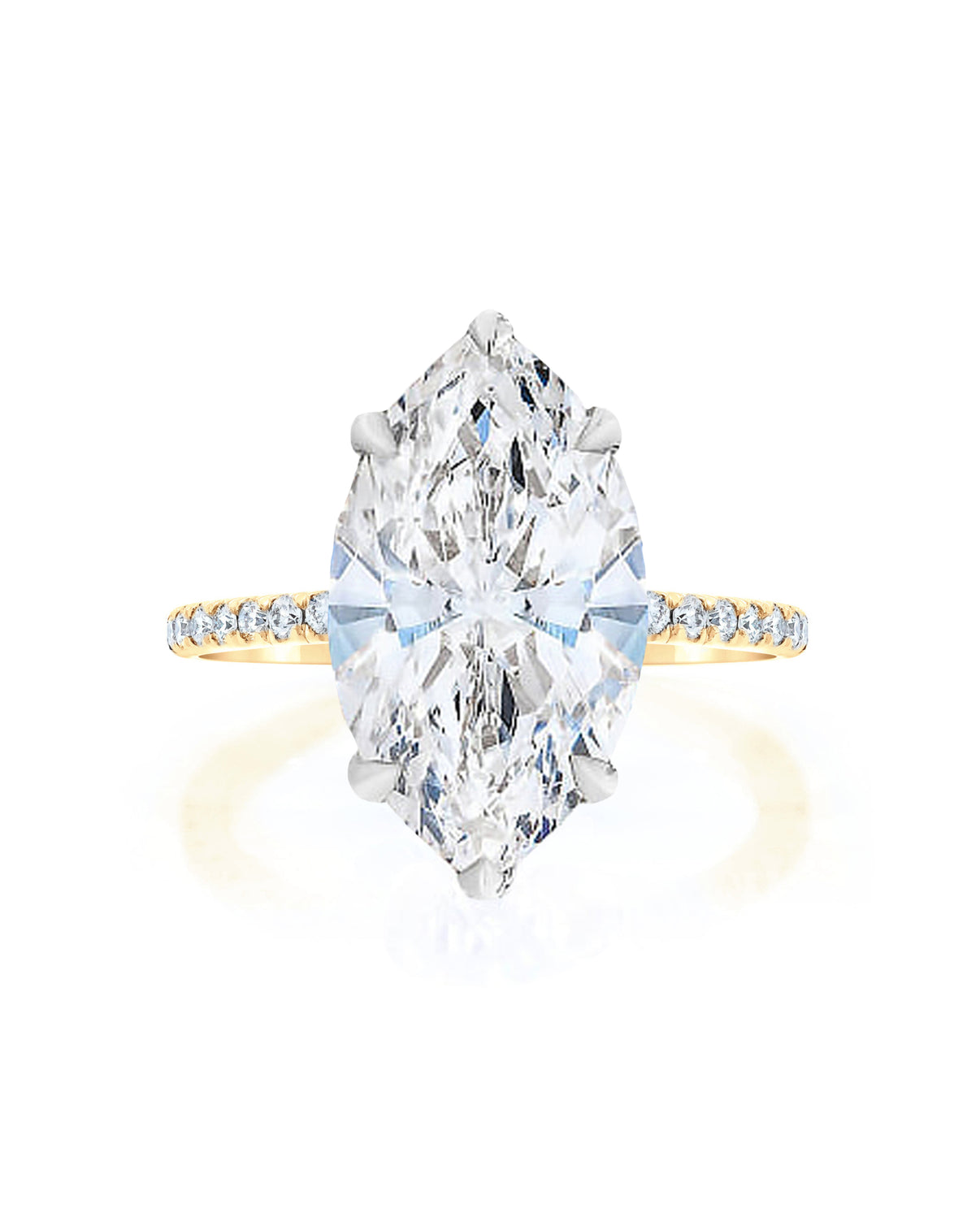 Whisper Thin Pave Marquise YG 40675119399000