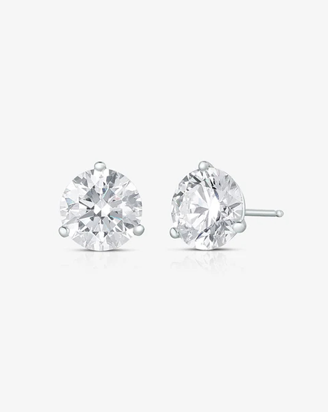 Round Lab Grown Diamond Studs product still image global