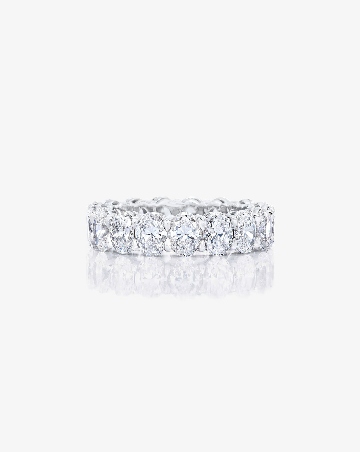 Bridal Wedding Bands Petite Oval Diamond Band