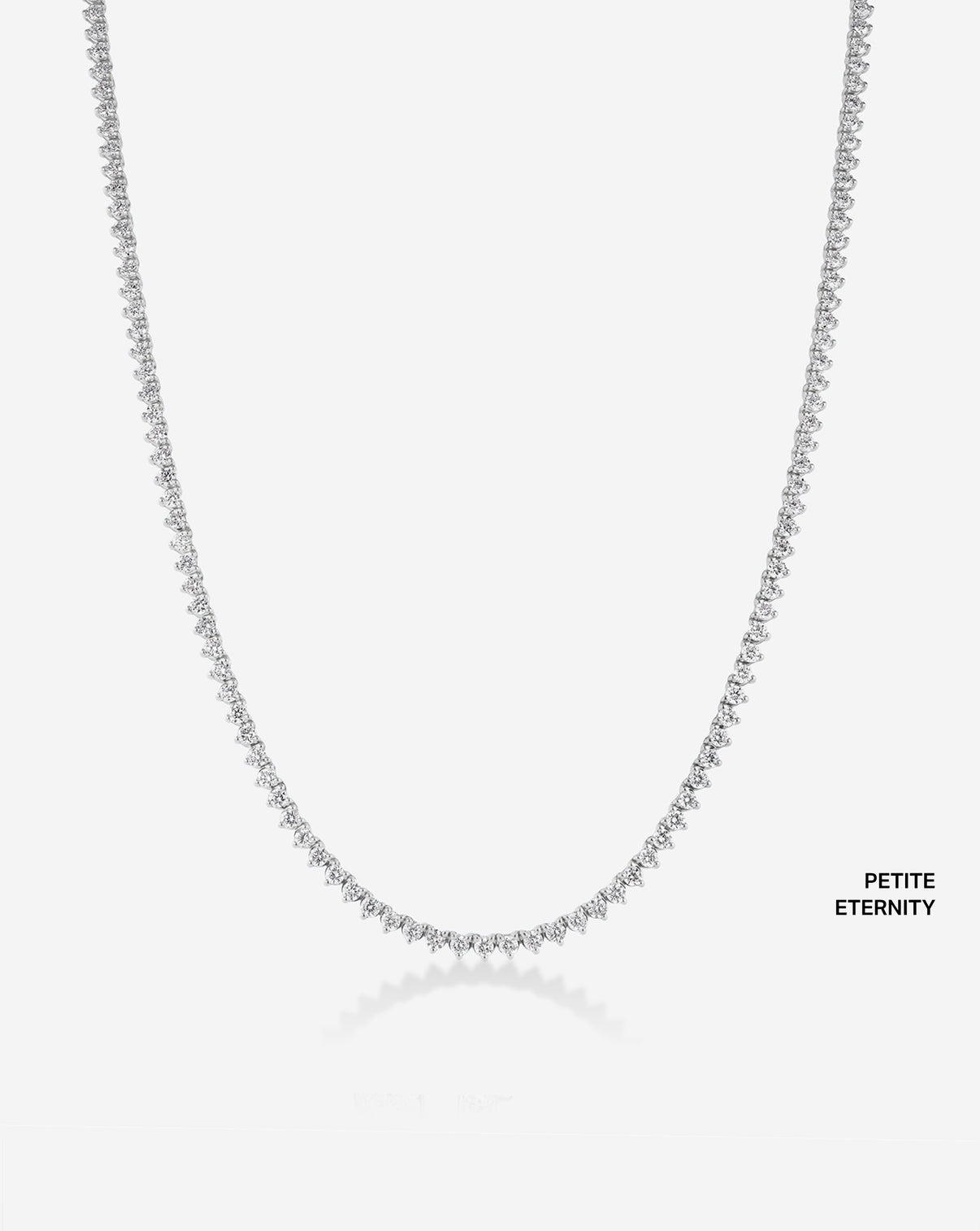 Martini Tennis Necklace full diamond coverage 42505535357016
