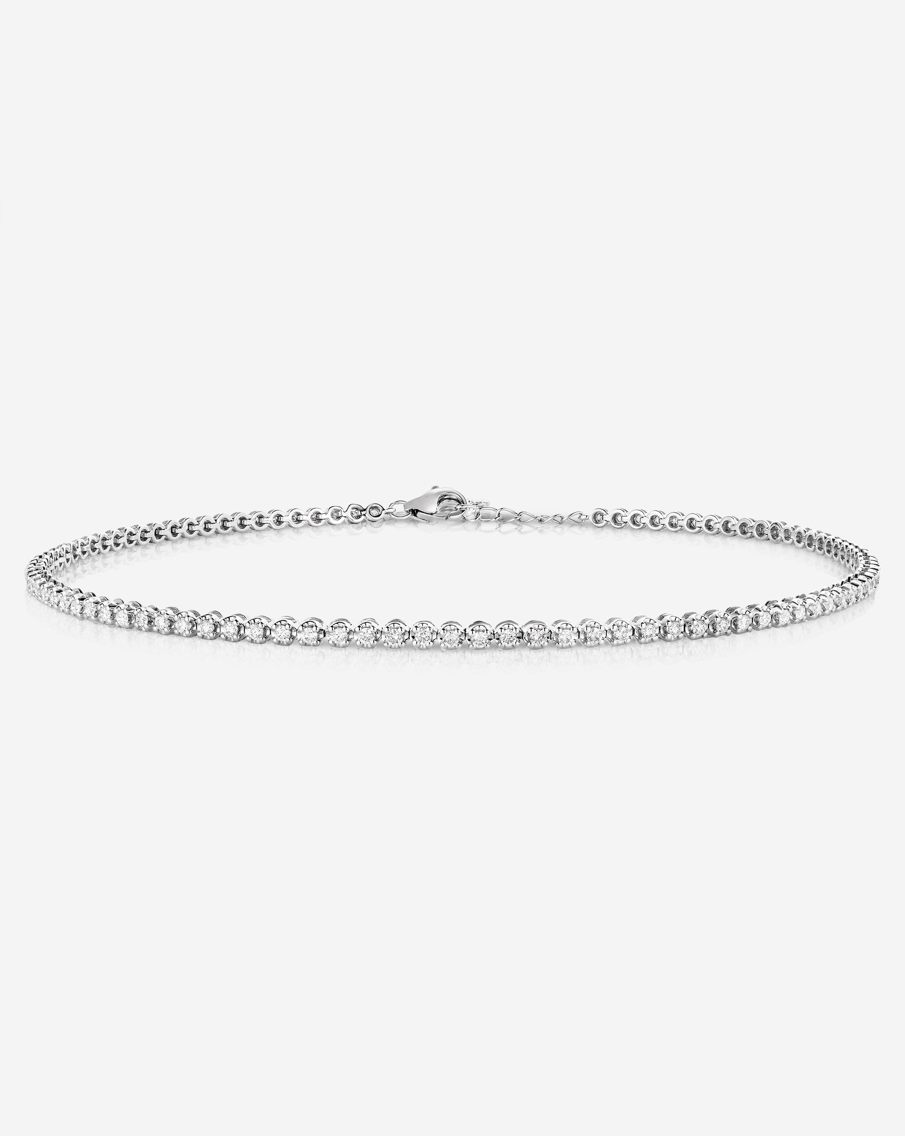 Mini Diamond Tennis Anklet – Ring Concierge