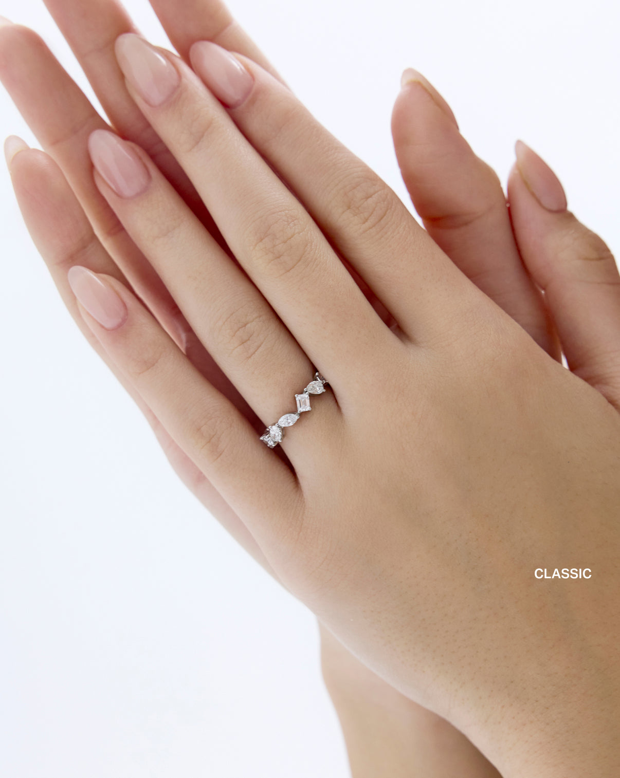 Classic Mixed Shape Eternity Band - global