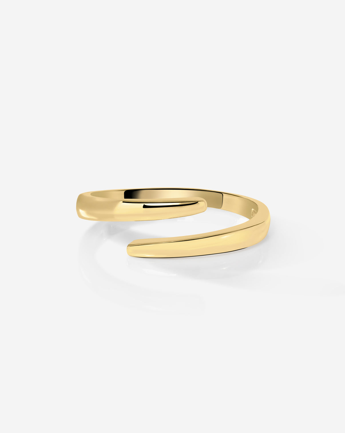 Open Gold Wrap Ring in 14K Yellow Gold