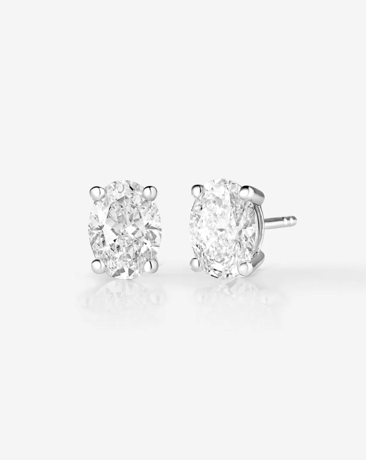 Round Lab Grown Diamond Studs product still image 42958705524824