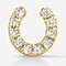 Pavé Diamond Horseshoe Charm