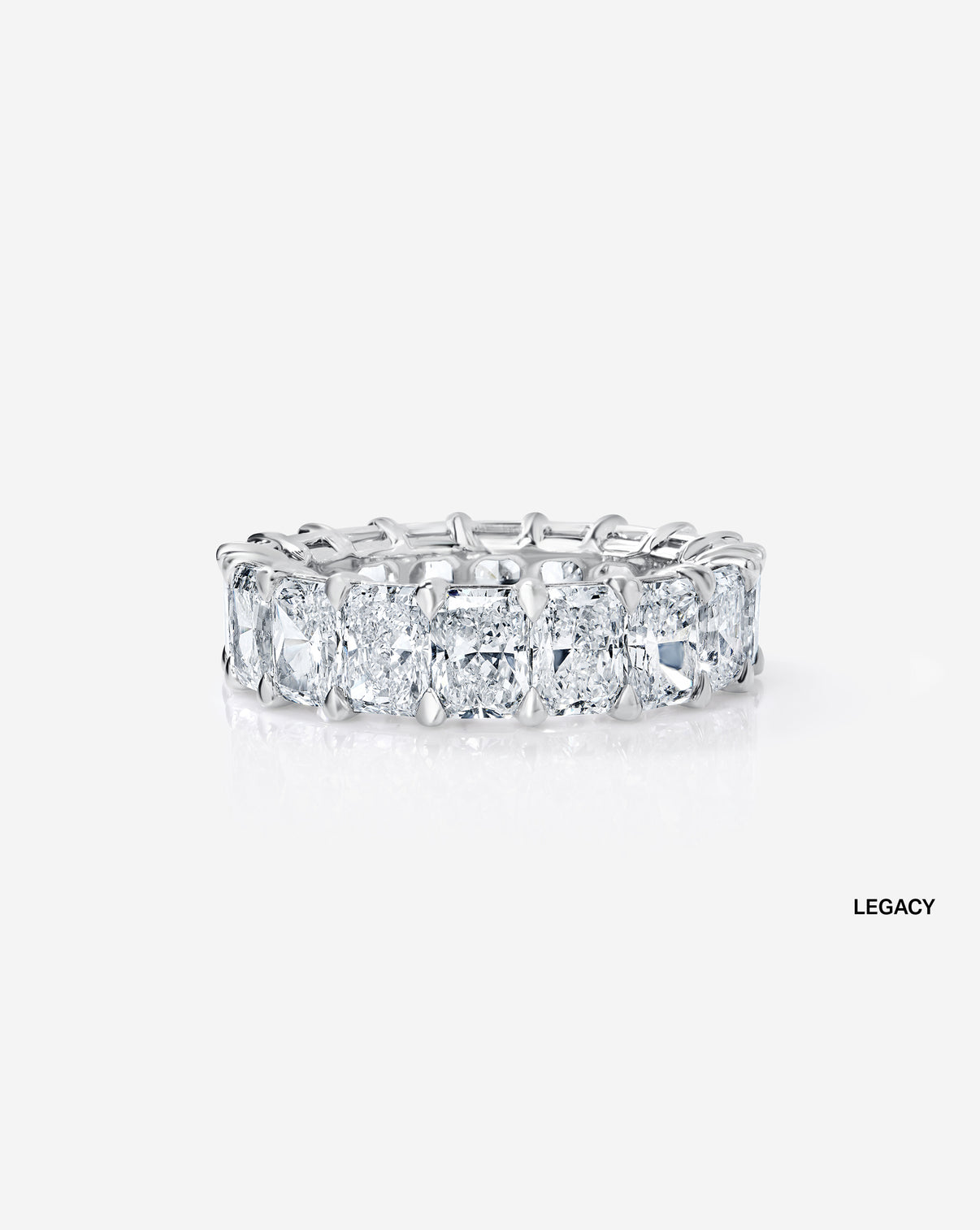 Bridal Wedding Bands platinum / Legacy Radiant Eternity Band