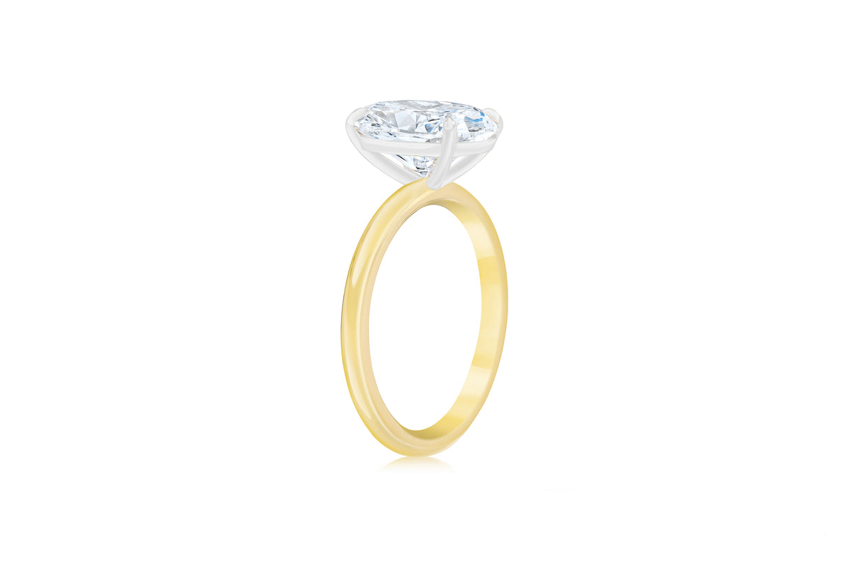 Cloud Solitaire Marquise YG 40677149737048