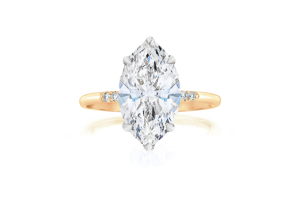 Whisper Thin Trio Marquise YG + HH 40677658689624