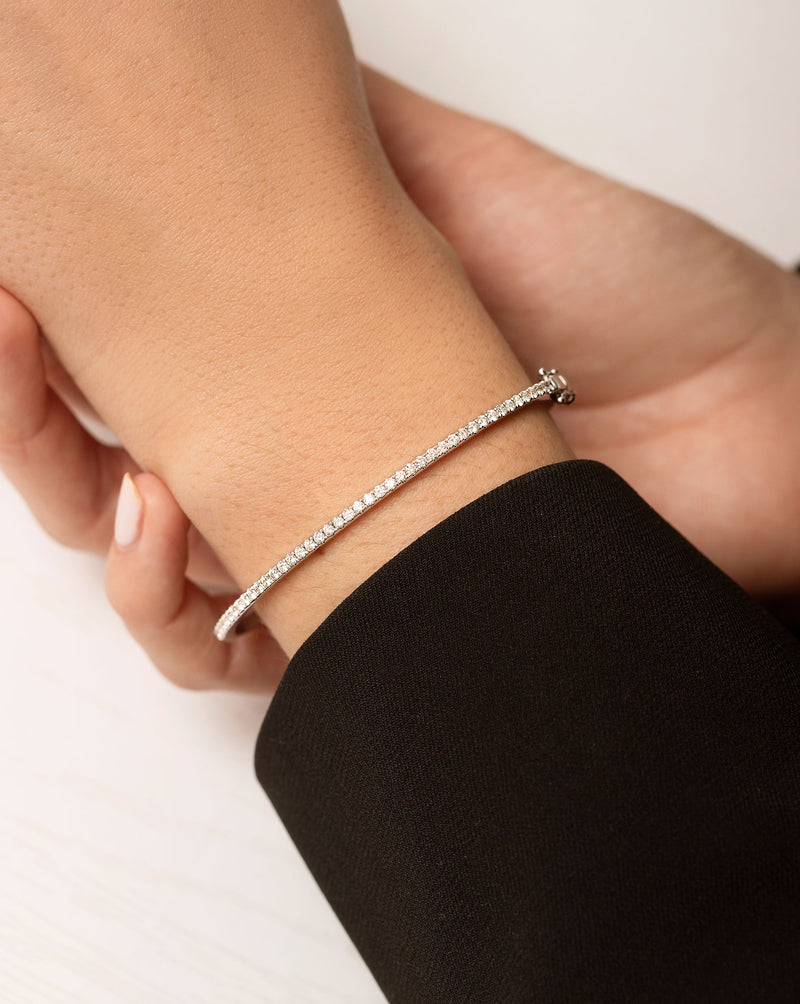 Classic Diamond Bangle