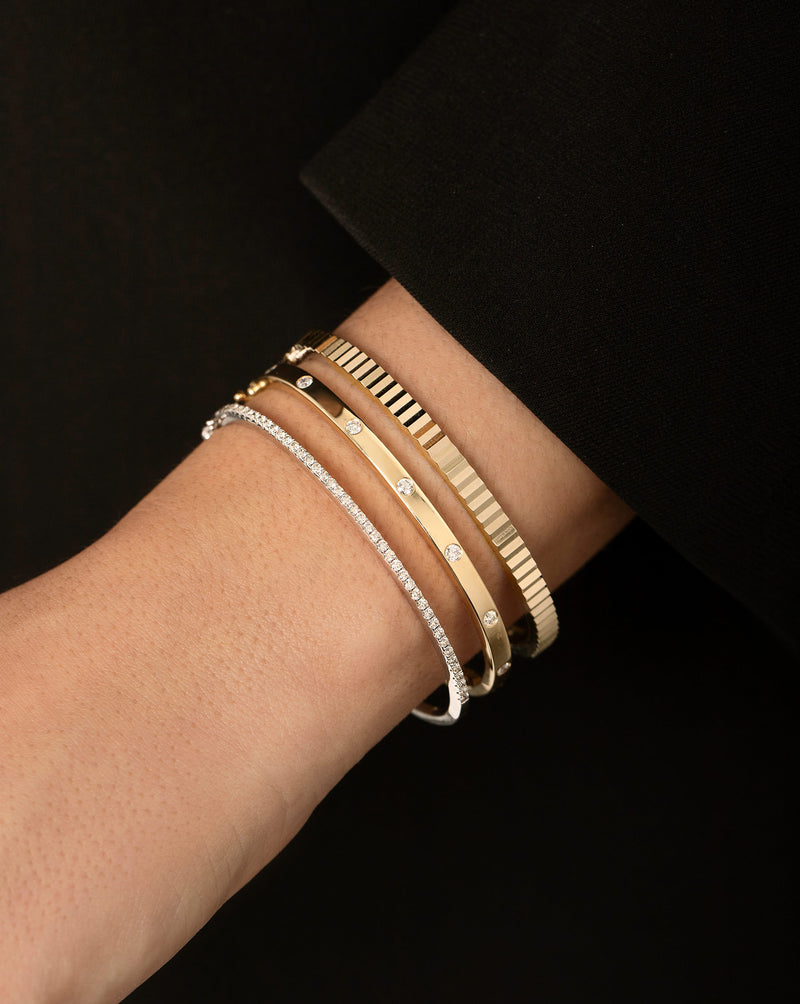 Classic Diamond Bangle