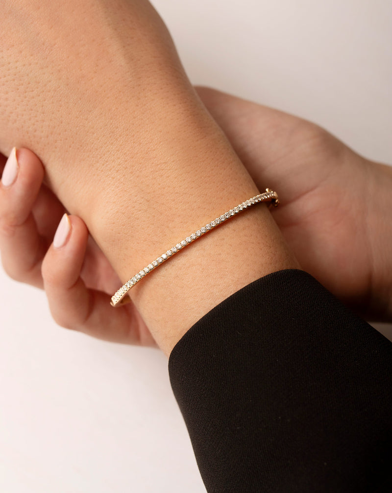 Classic Diamond Bangle