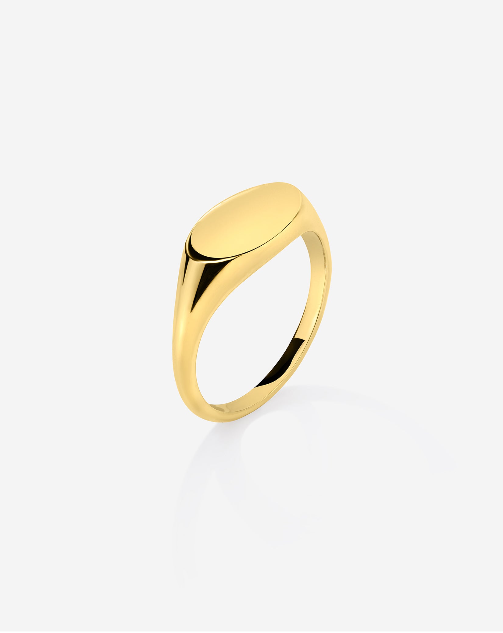 Engravable Gold Signet Ring – Ring Concierge