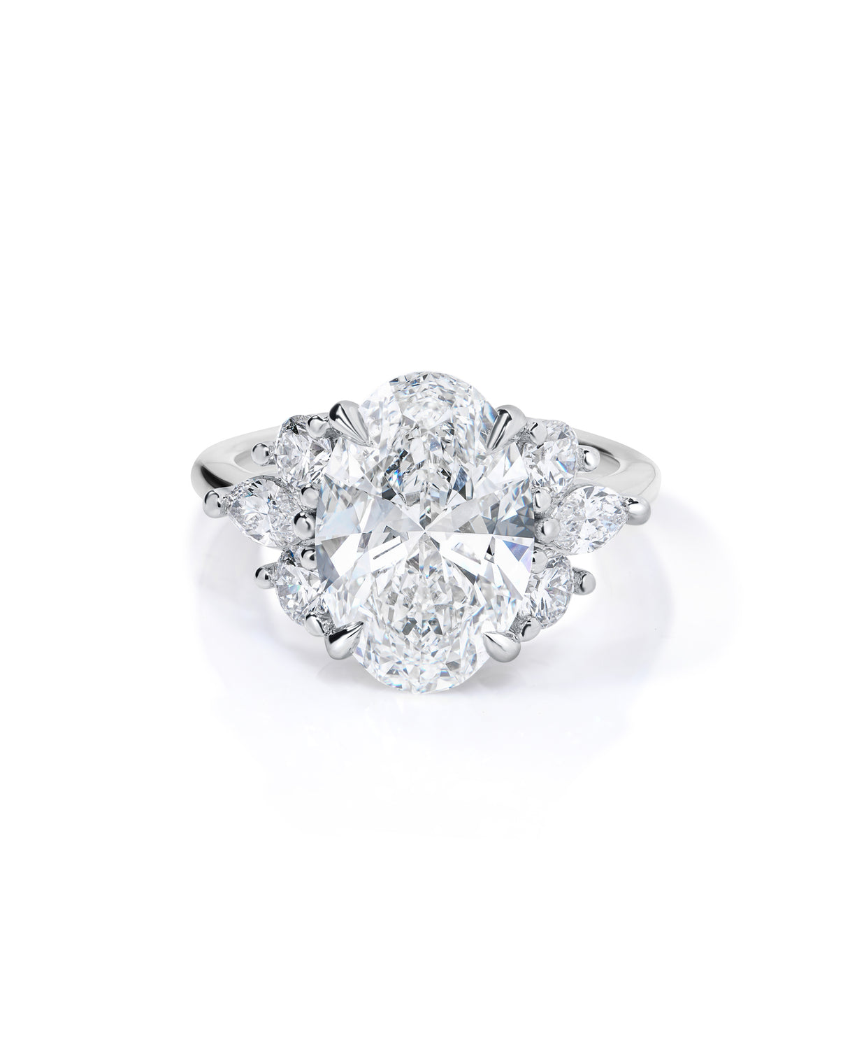 The Ivy Platinum Engagement Ring 43934987092056