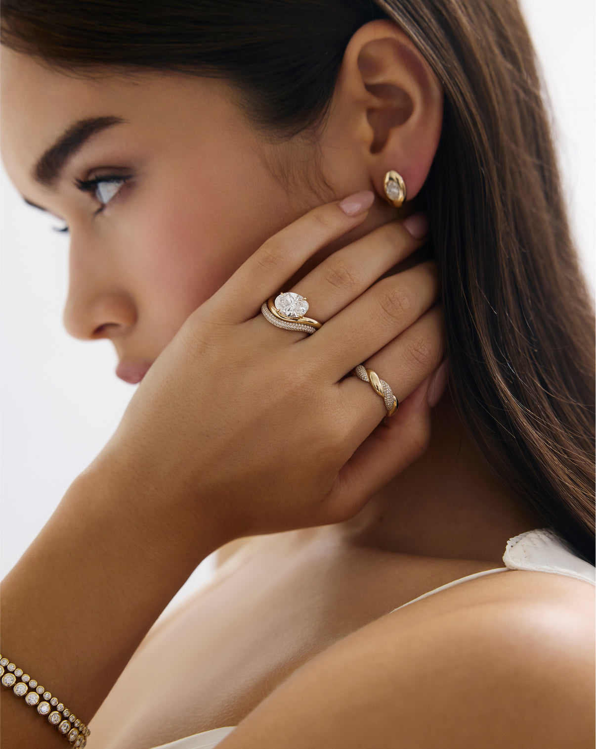 Wave Oval Platinum
43204284874840