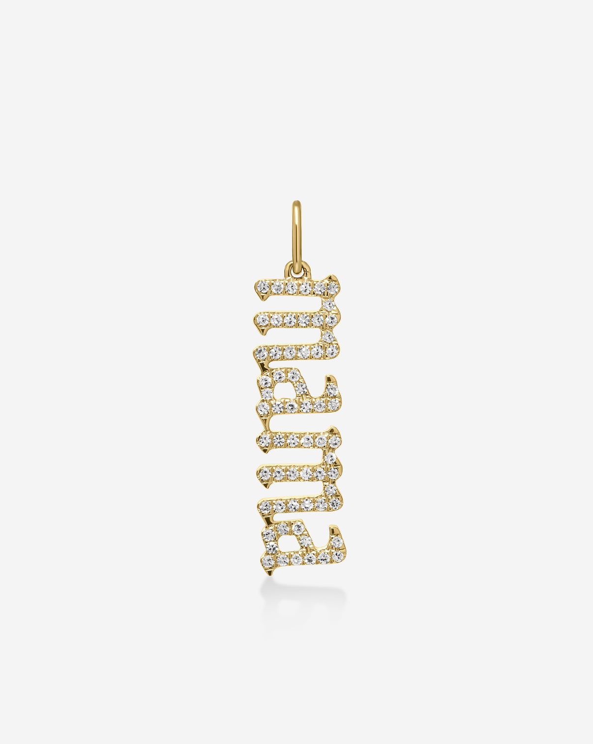 Diamond Mama Pendant on white background