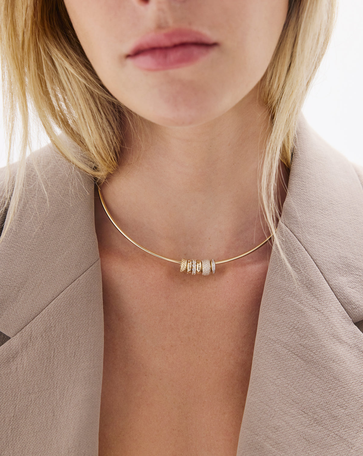 Styling inspiration for engravable 14k gold bead charm