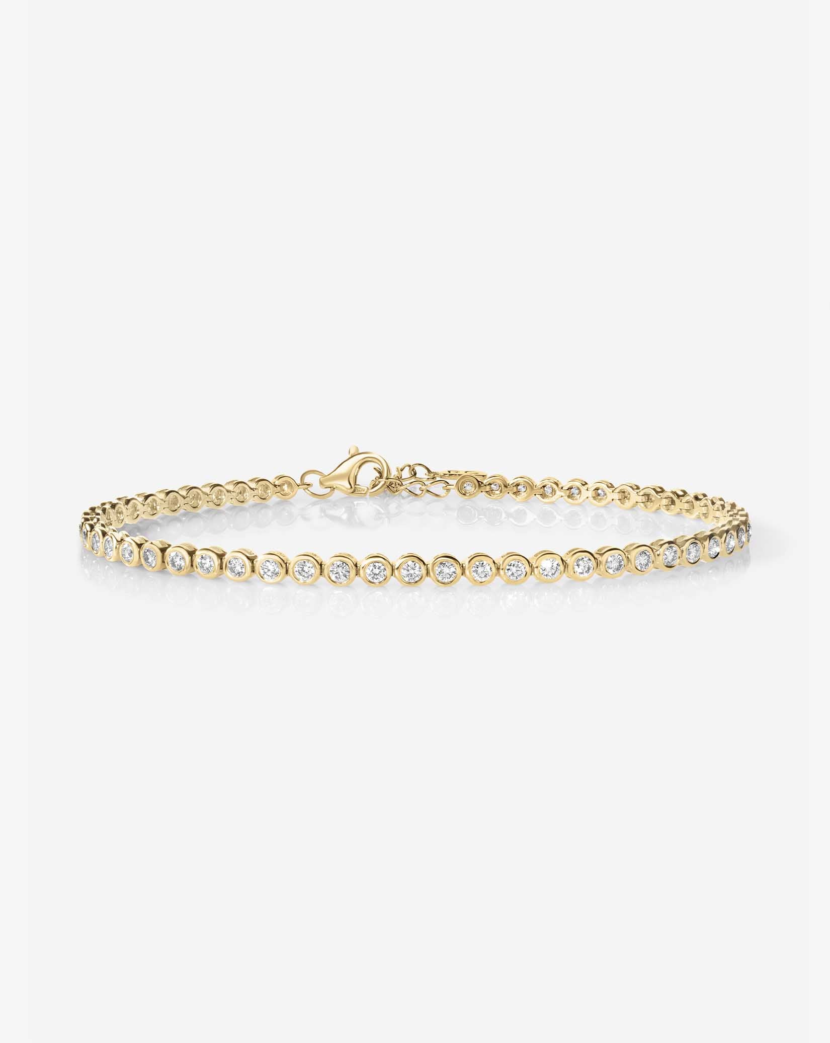 Ring Concierge Bezel Mini Diamond Tennis Bracelet