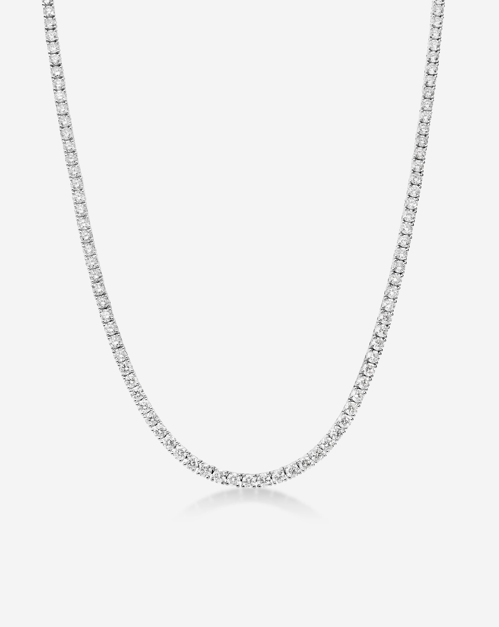 Classic Diamond Tennis Necklace