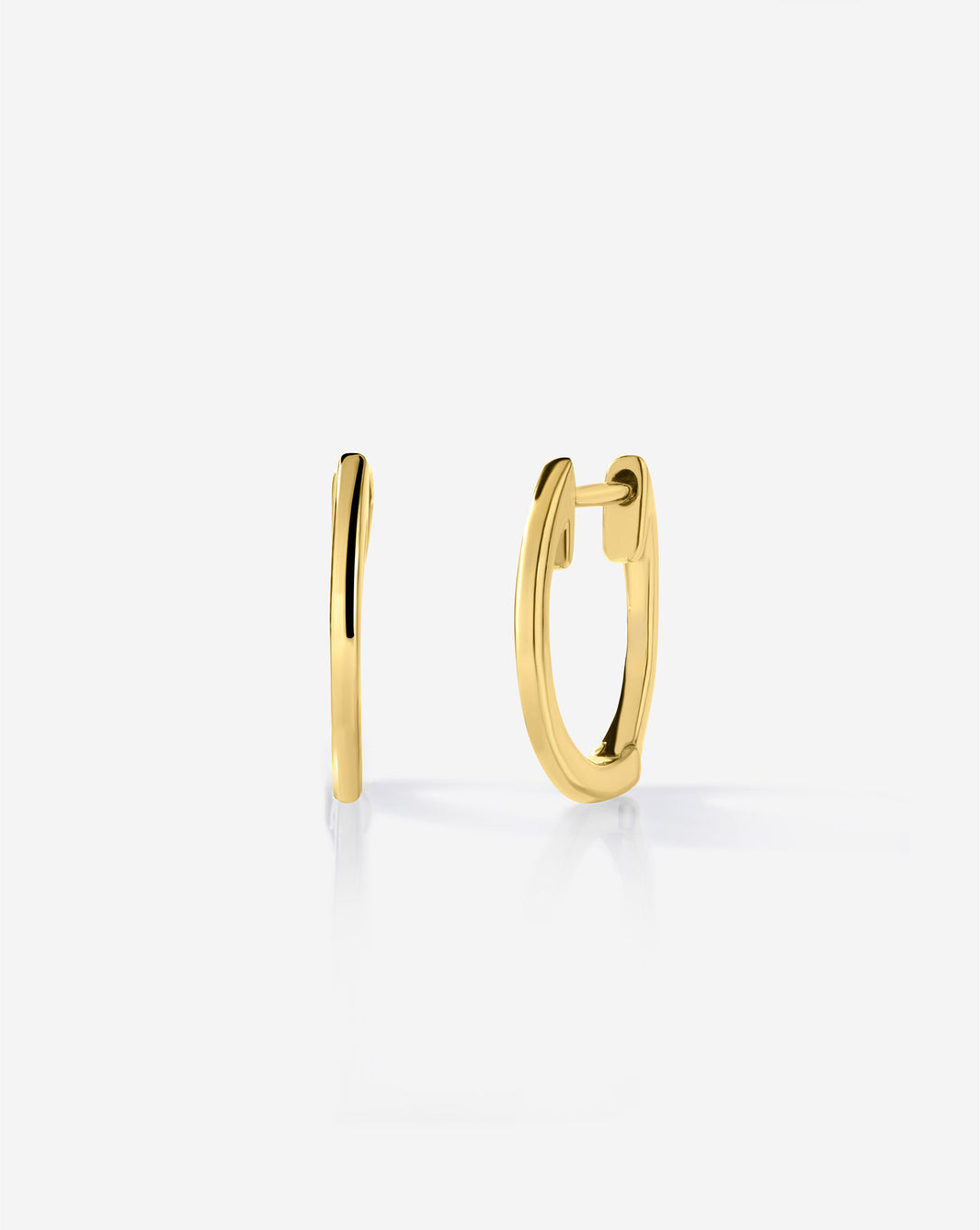 Ring Concierge Earrings Classic Gold Huggies 14k Yellow Gold