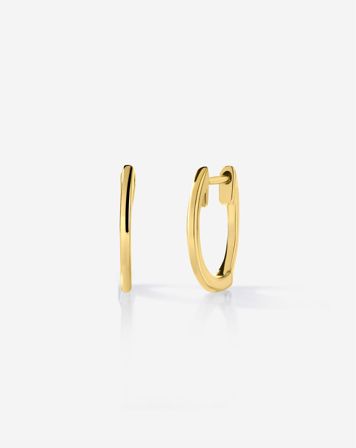 Ring Concierge Earrings Classic Gold Huggies 14k Yellow Gold