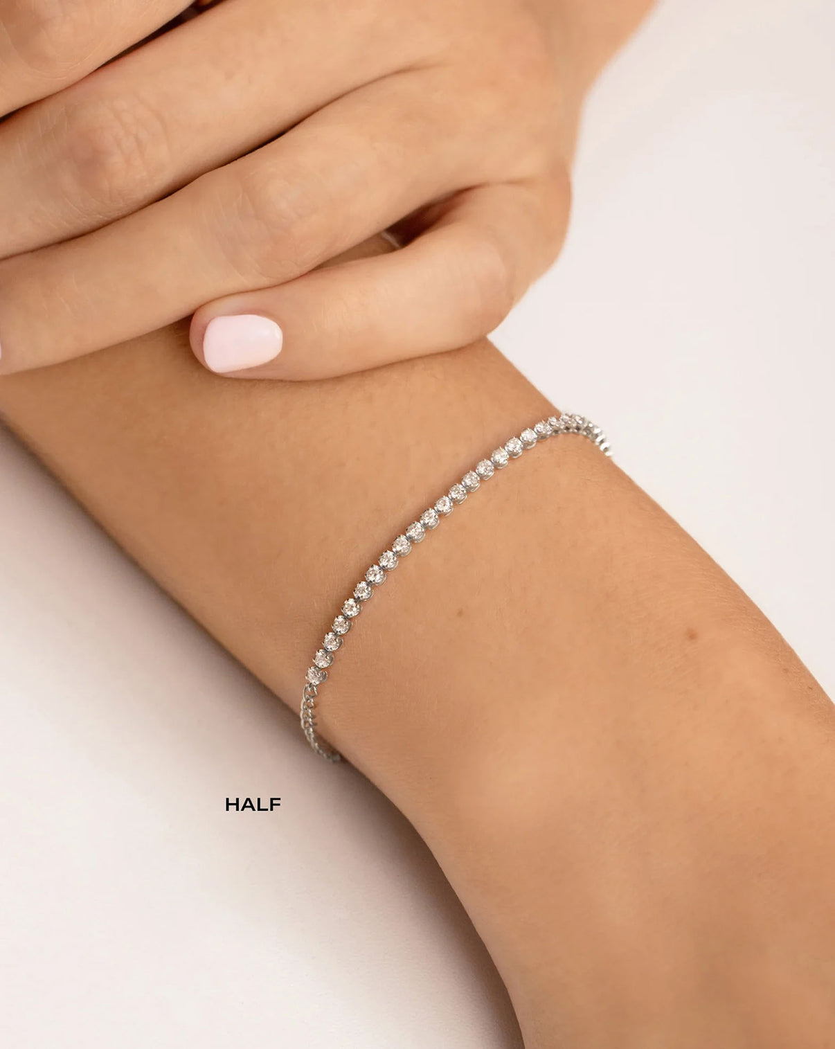 Mini Diamond Tennis Bracelet - Half Version - Global