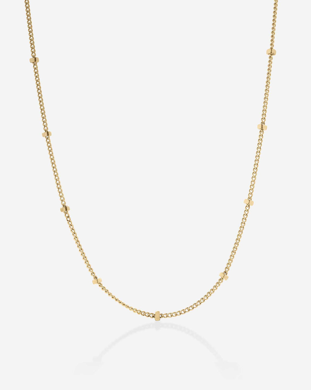 ghost image of chain necklace
