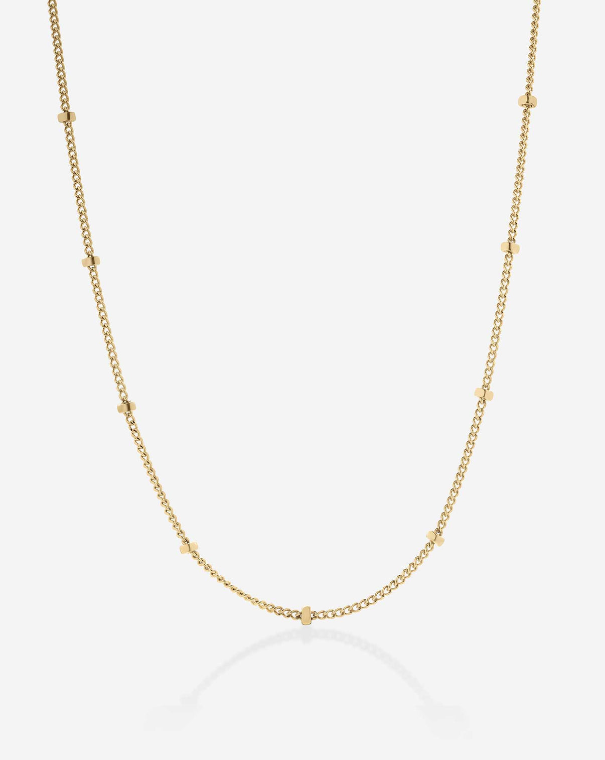 ghost image of chain necklace